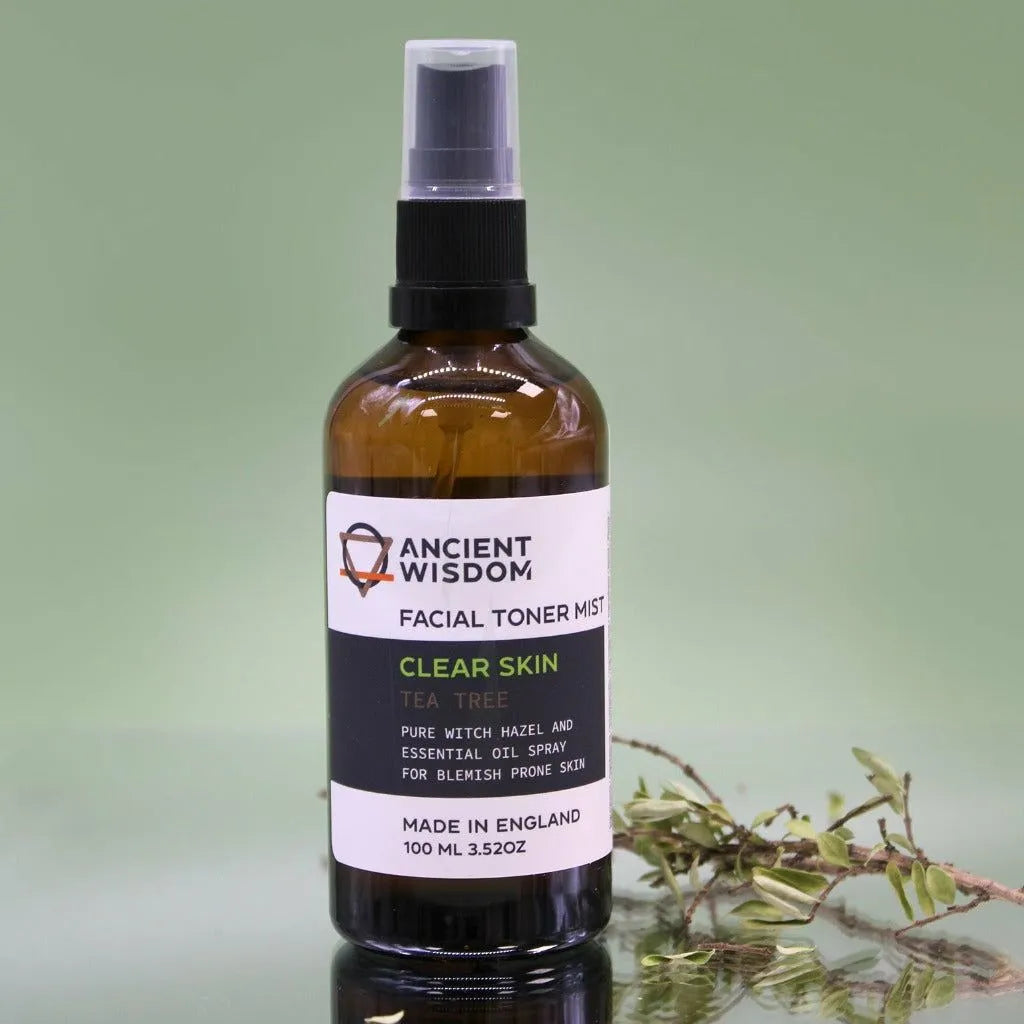 Ancient Wisdom Ancient Wisdom - Natural Facial Toner Mist with Essential Oils - Vegan Friendly Health & Beauty > Personal Care > Cosmetics > Skincare > Toners & Astringents > Vegan Toners > Natural Facial Toner Mist with Essential Oils emmy-jane-boutique.myshopify.com