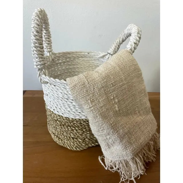 Ancient Wisdom Handwoven Indonesian Seagrass Baskets - Set of 3 - Choice of 5 Colours Home & Garden > Household Supplies > Storage & Organisation > Household Storage Containers > Handwoven Indonesian Seagrass Baskets emmy-jane-boutique.myshopify.com