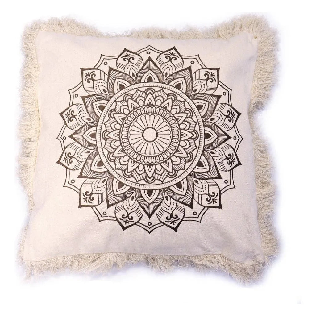 Ancient Wisdom Eco-Friendly Cotton Cushion Covers - Mandala Design - 6 Shapes & Sizes Home & Garden > Decor > Throw Pillows > Cushion Covers emmy-jane-boutique.myshopify.com