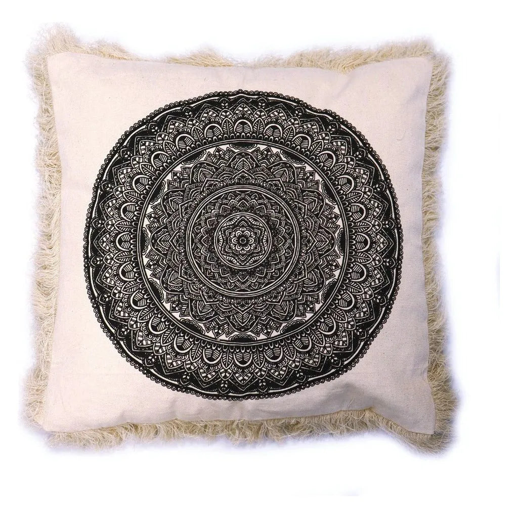Ancient Wisdom Eco-Friendly Cotton Cushion Covers - Mandala Design - 6 Shapes & Sizes Home & Garden > Decor > Throw Pillows > Cushion Covers emmy-jane-boutique.myshopify.com