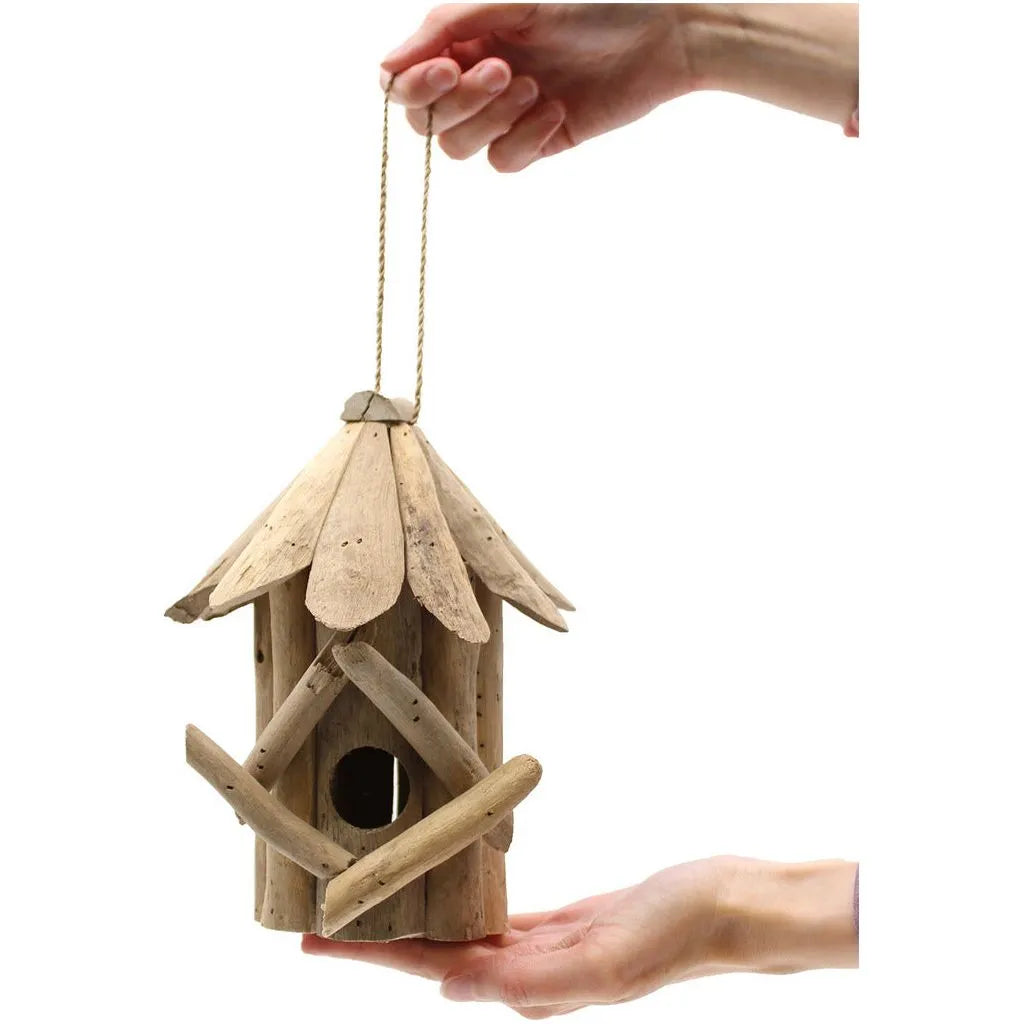 Emmy Jane Wooden Bird Boxes Bee & Insect Boxes - Handmade & Fairly Traded 699 - Home & Garden > Decor > Bird & Wildlife Houses > Birdhouses emmy-jane-boutique.myshopify.com