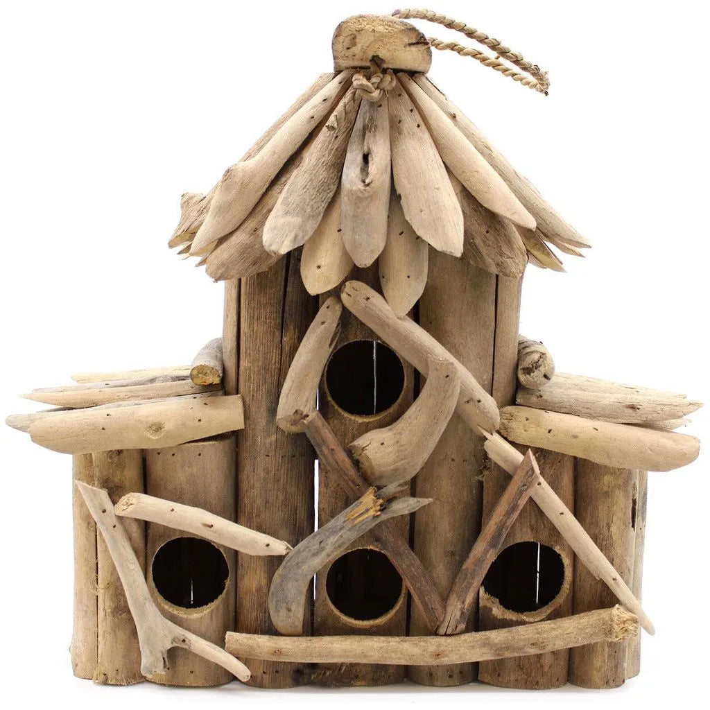 Emmy Jane Wooden Bird Boxes Bee & Insect Boxes - Handmade & Fairly Traded 699 - Home & Garden > Decor > Bird & Wildlife Houses > Birdhouses emmy-jane-boutique.myshopify.com