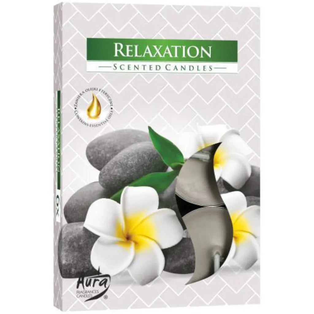 Emmy Jane Aura - Scented Tealights - Self Balance  - Relaxation - Love - Pack of 6 Home & Garden > Decor > Home Fragrances > Candles > Tealights > Scented Tealights emmy-jane-boutique.myshopify.com