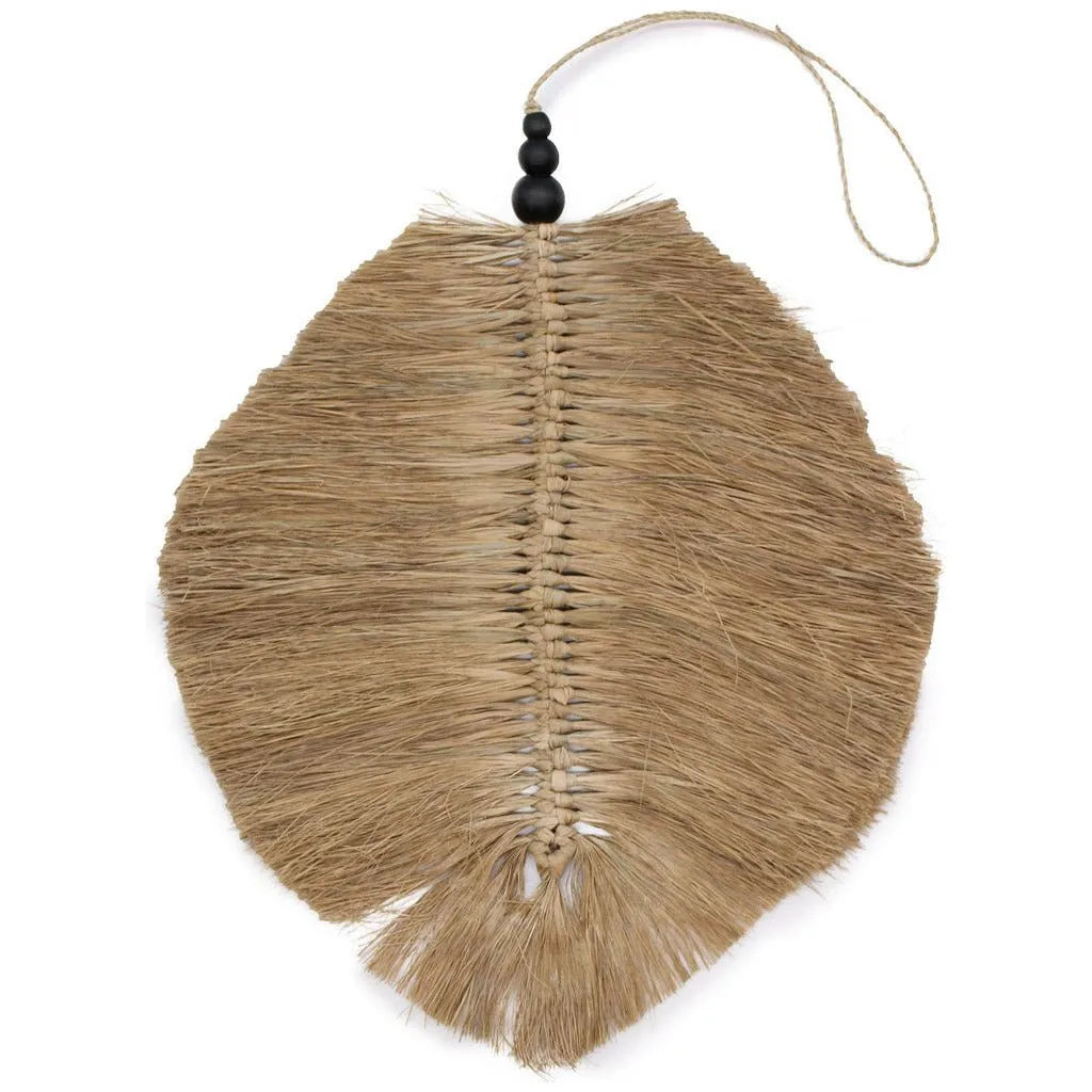 Emmy Jane Natural Organic Handmade Seagrass Wall Art - Hanging Raffa Leaf - Fairly Traded 500044 - Home & Garden > Decor > Artwork > Posters, Prints, & Visual Artwork emmy-jane-boutique.myshopify.com