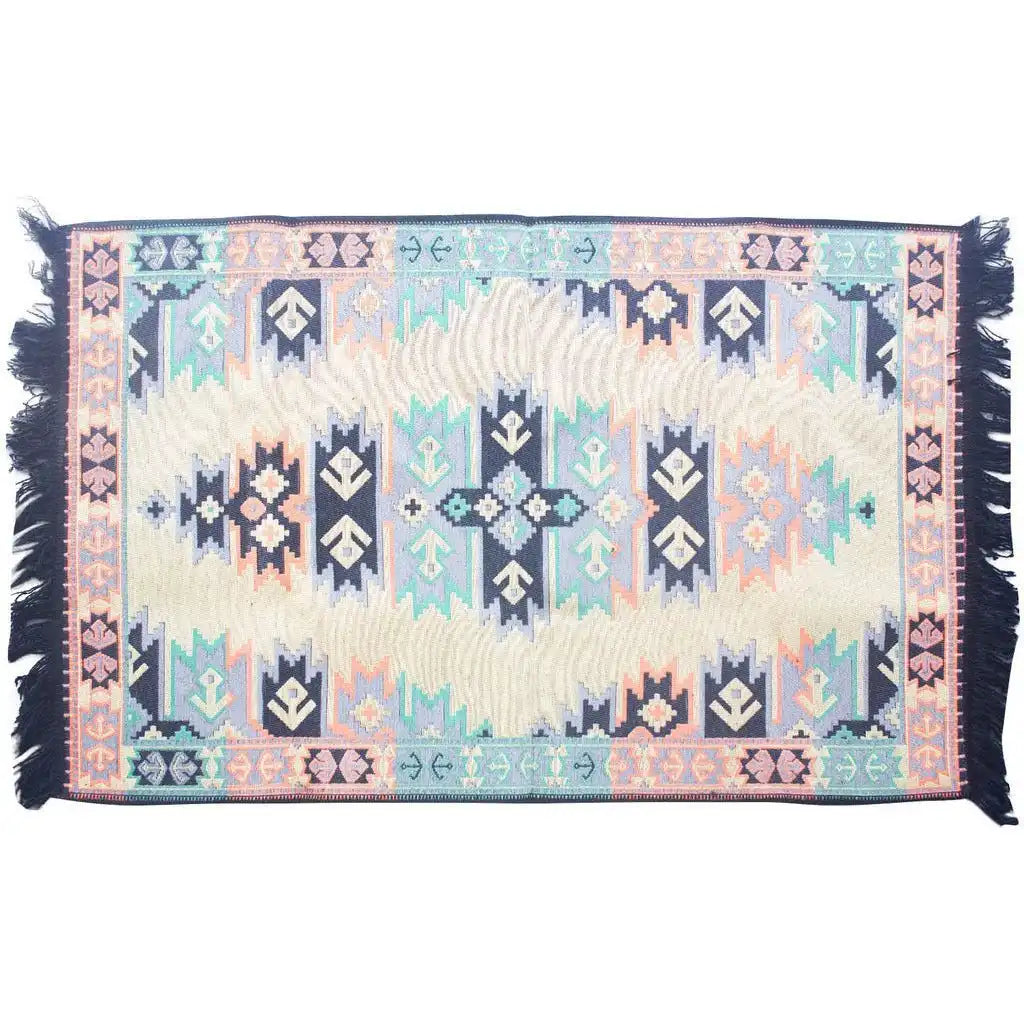 Ancient Wisdom Traditional Turkish Kilim Rugs - 125 x 80 cm - 5 Colours - Fairly Traded Home & Garden > Decor > Rugs > Colourful rugs > Traditional Turkish Kilim Rugs emmy-jane-boutique.myshopify.com