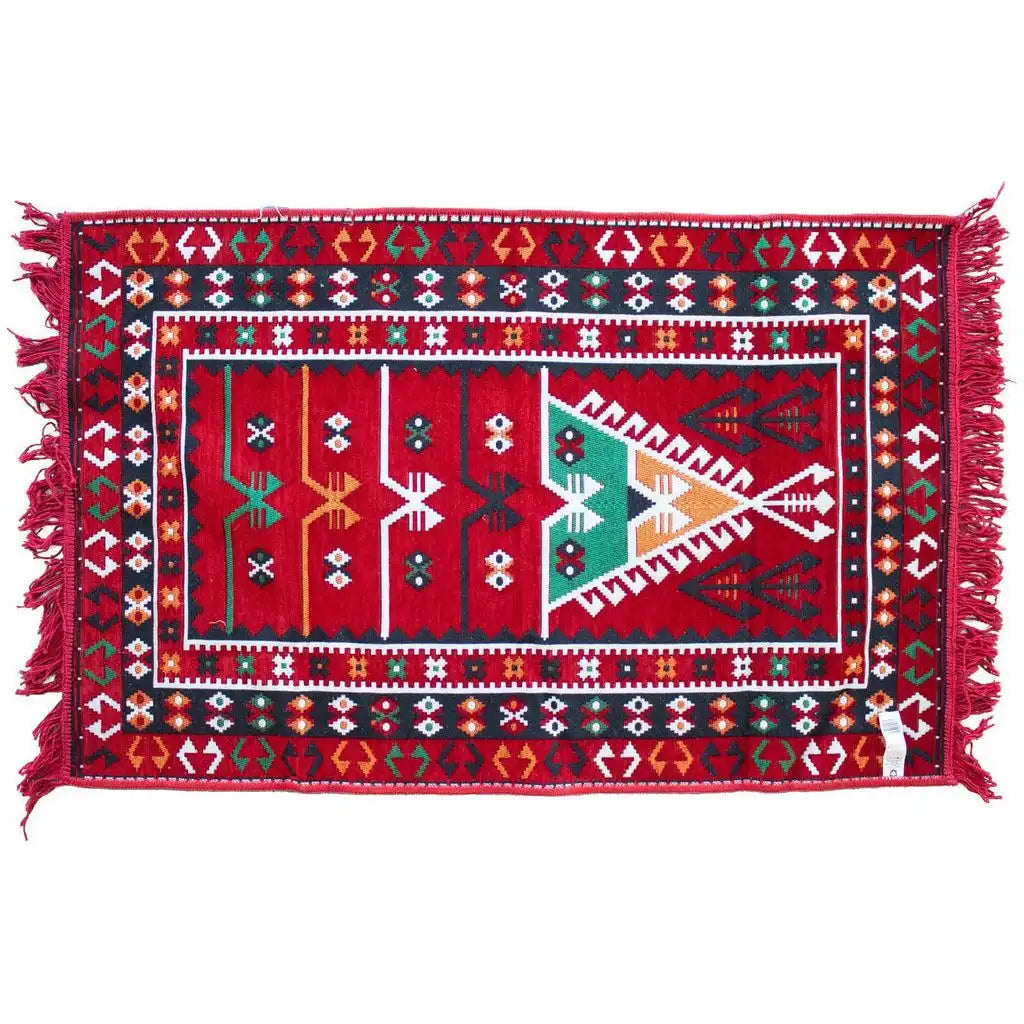 Ancient Wisdom Traditional Turkish Kilim Rugs - 125 x 80 cm - 5 Colours - Fairly Traded Home & Garden > Decor > Rugs > Colourful rugs > Traditional Turkish Kilim Rugs emmy-jane-boutique.myshopify.com