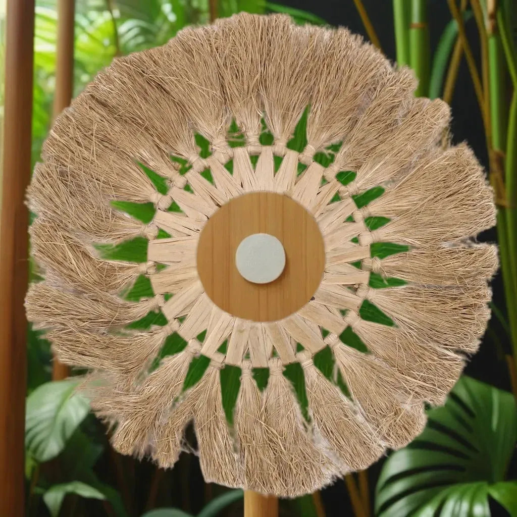 Ancient Wisdom Natural Wall Art Set - Organic Seagrass - Handmade & Fairly Traded Home Decor Home & Garden > Decor > Artwork > Posters, Prints, & Visual Artwork emmy-jane-boutique.myshopify.com