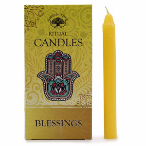 Emmy Jane Boutique Spell Candles - Set of 10 - Positive Vibes - Indian Ritual Candles