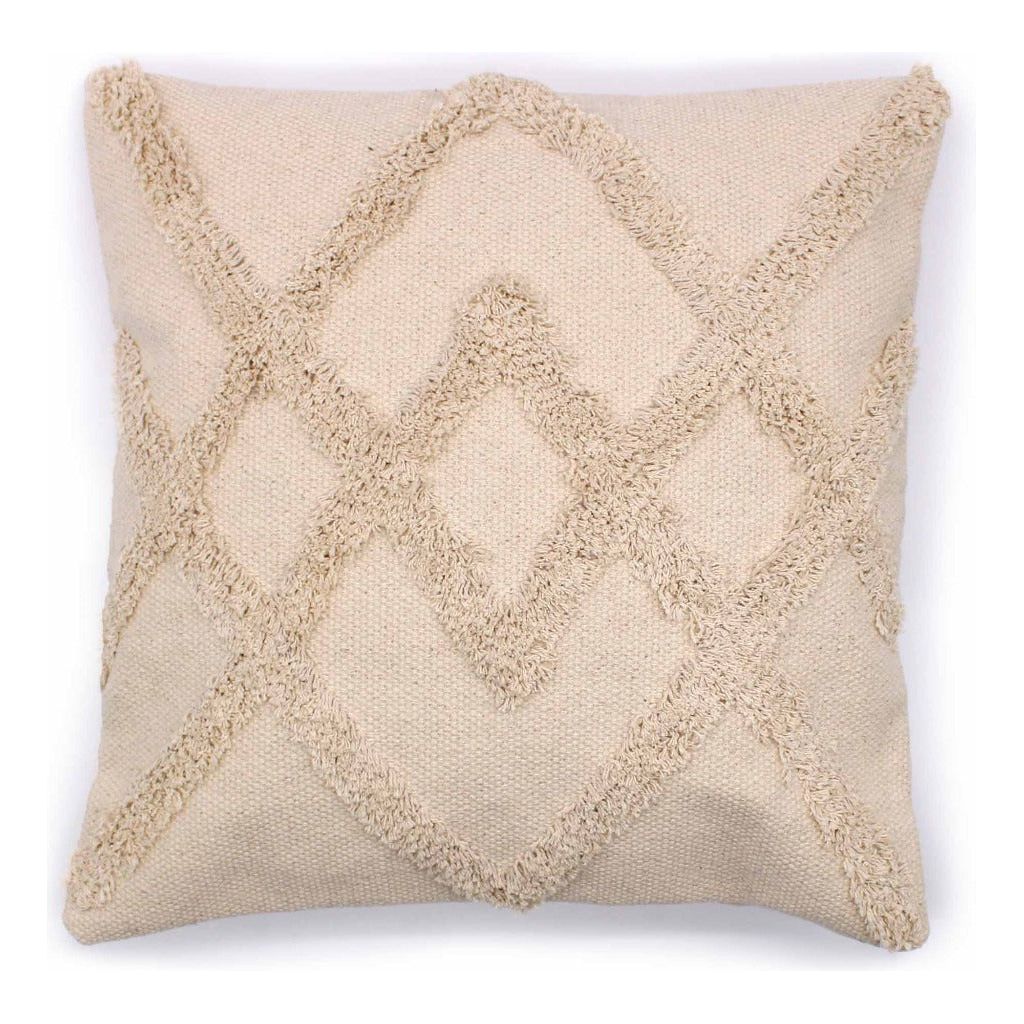 Emmy Jane Boutique Classic Indian Cotton Cushion Covers - Geometric Designs & Neutral Colours