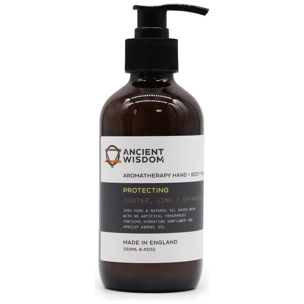 Ancient Wisdom Aromatherapy Hand & Body Wash with Essential Oils - Ancient Wisdom Health & Beauty > Personal Care > Cosmetics > Bath & Body > Body Wash > Aromatherapy Hand & Body Wash > Essential Oil Body Wash emmy-jane-boutique.myshopify.com