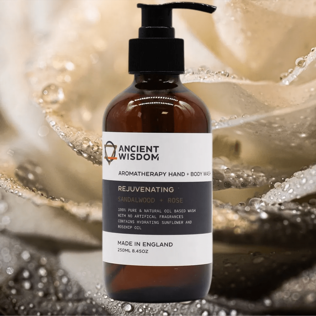Ancient Wisdom Aromatherapy Hand & Body Wash with Essential Oils - Ancient Wisdom Health & Beauty > Personal Care > Cosmetics > Bath & Body > Body Wash > Aromatherapy Hand & Body Wash > Essential Oil Body Wash emmy-jane-boutique.myshopify.com