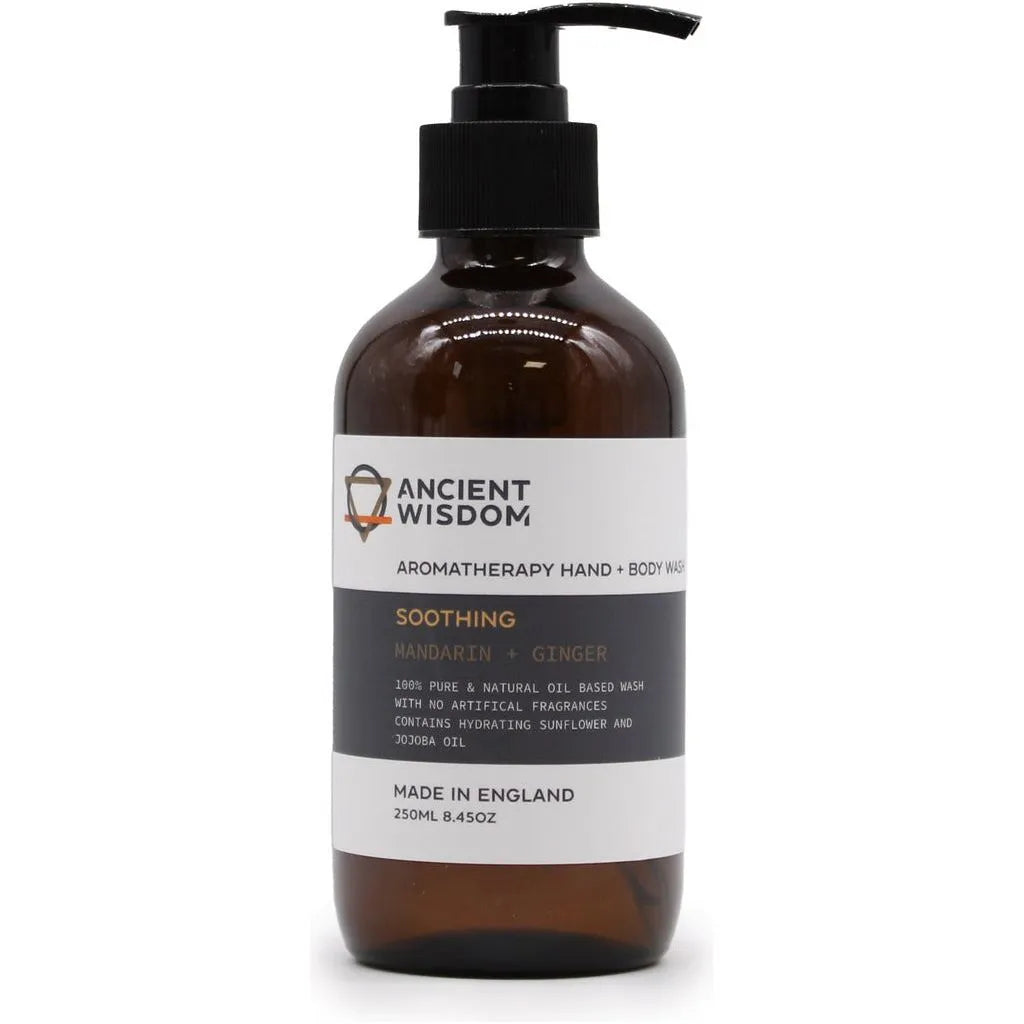 Ancient Wisdom Aromatherapy Hand & Body Wash with Essential Oils - Ancient Wisdom Health & Beauty > Personal Care > Cosmetics > Bath & Body > Body Wash > Aromatherapy Hand & Body Wash > Essential Oil Body Wash emmy-jane-boutique.myshopify.com