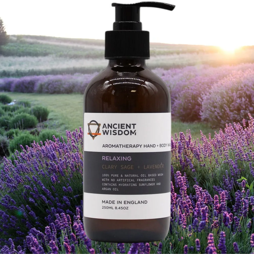 Ancient Wisdom Aromatherapy Hand & Body Wash with Essential Oils - Ancient Wisdom Health & Beauty > Personal Care > Cosmetics > Bath & Body > Body Wash > Aromatherapy Hand & Body Wash > Essential Oil Body Wash emmy-jane-boutique.myshopify.com