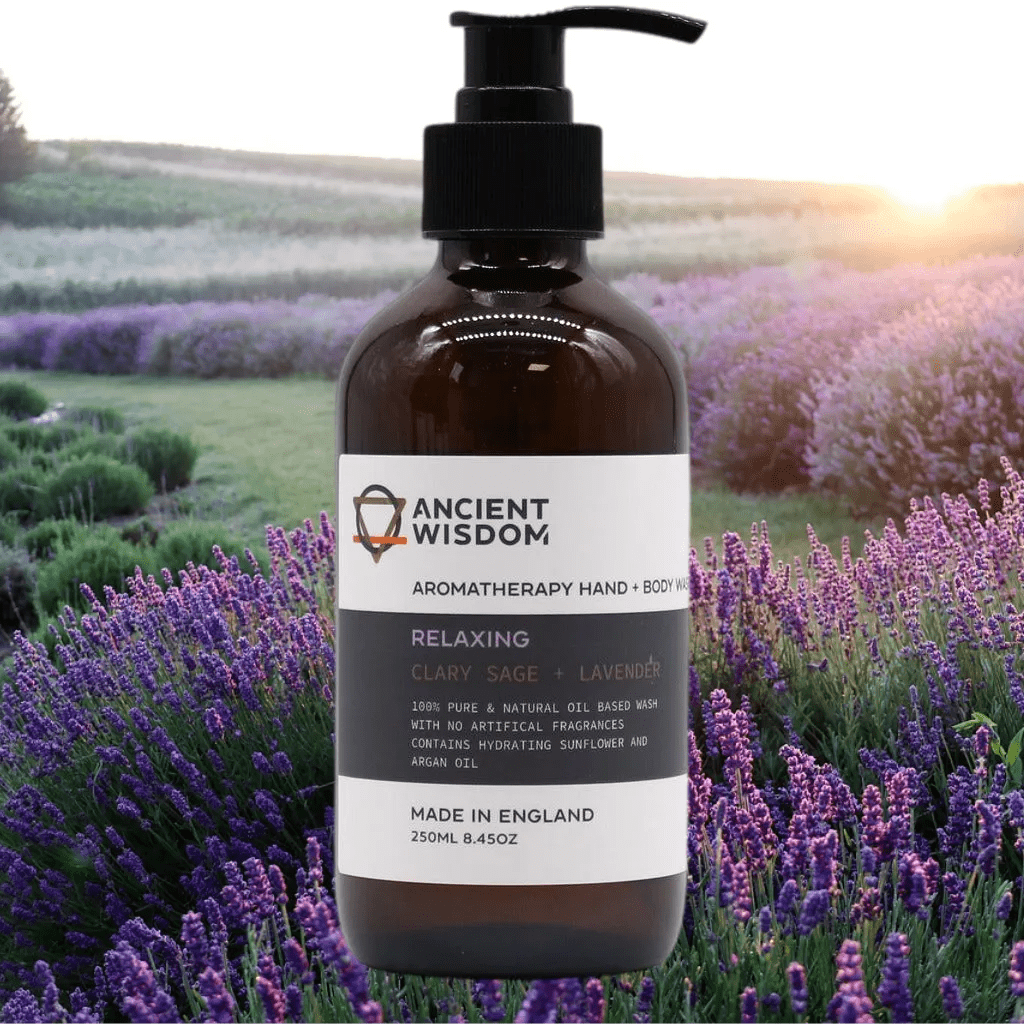 Ancient Wisdom Aromatherapy Hand & Body Wash with Essential Oils - Ancient Wisdom Health & Beauty > Personal Care > Cosmetics > Bath & Body > Body Wash > Aromatherapy Hand & Body Wash > Essential Oil Body Wash emmy-jane-boutique.myshopify.com