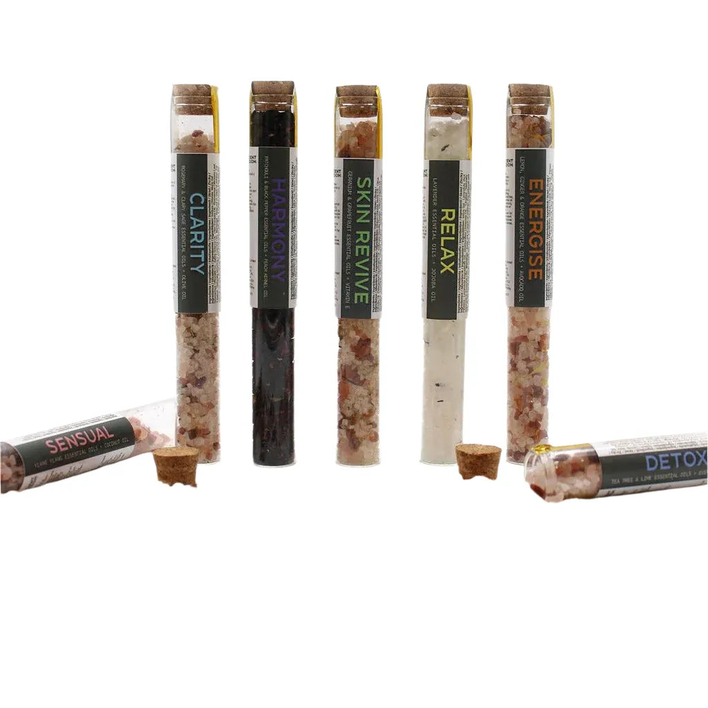 Ancient Wisdom Bath Salts Gift Set - Natural Himalayan Salts Essential Oils & Dried Flowers Health & Beauty > Personal Care > Cosmetics > Bath & Body > Bath Additives > Bath Salts > Bath Salts Gift Sets > Natural Himalayan Salts Essential Oils & Dried Flowers emmy-jane-boutique.myshopify.com