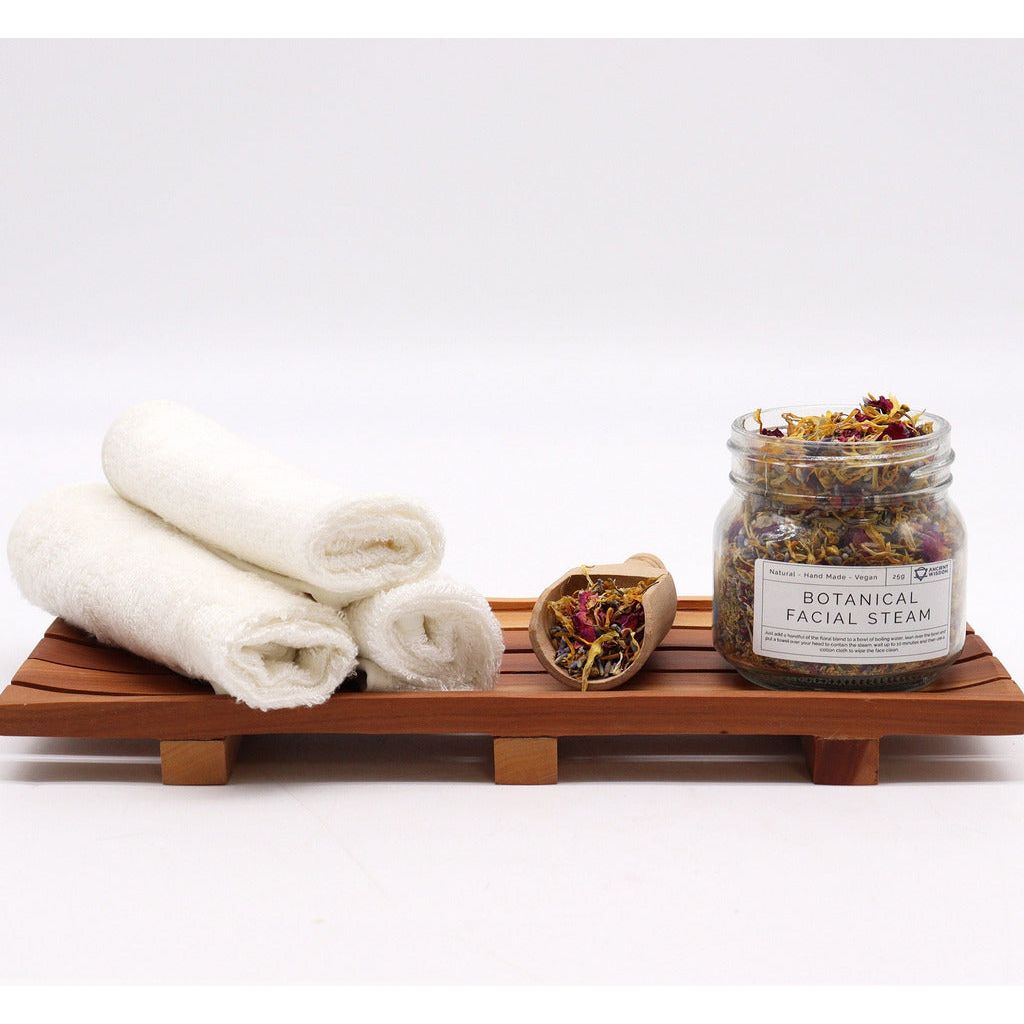 Emmy Jane Boutique Natural Bath Salts - Floral Bath Soak & Facial Steam Blend - Vegan Friendly