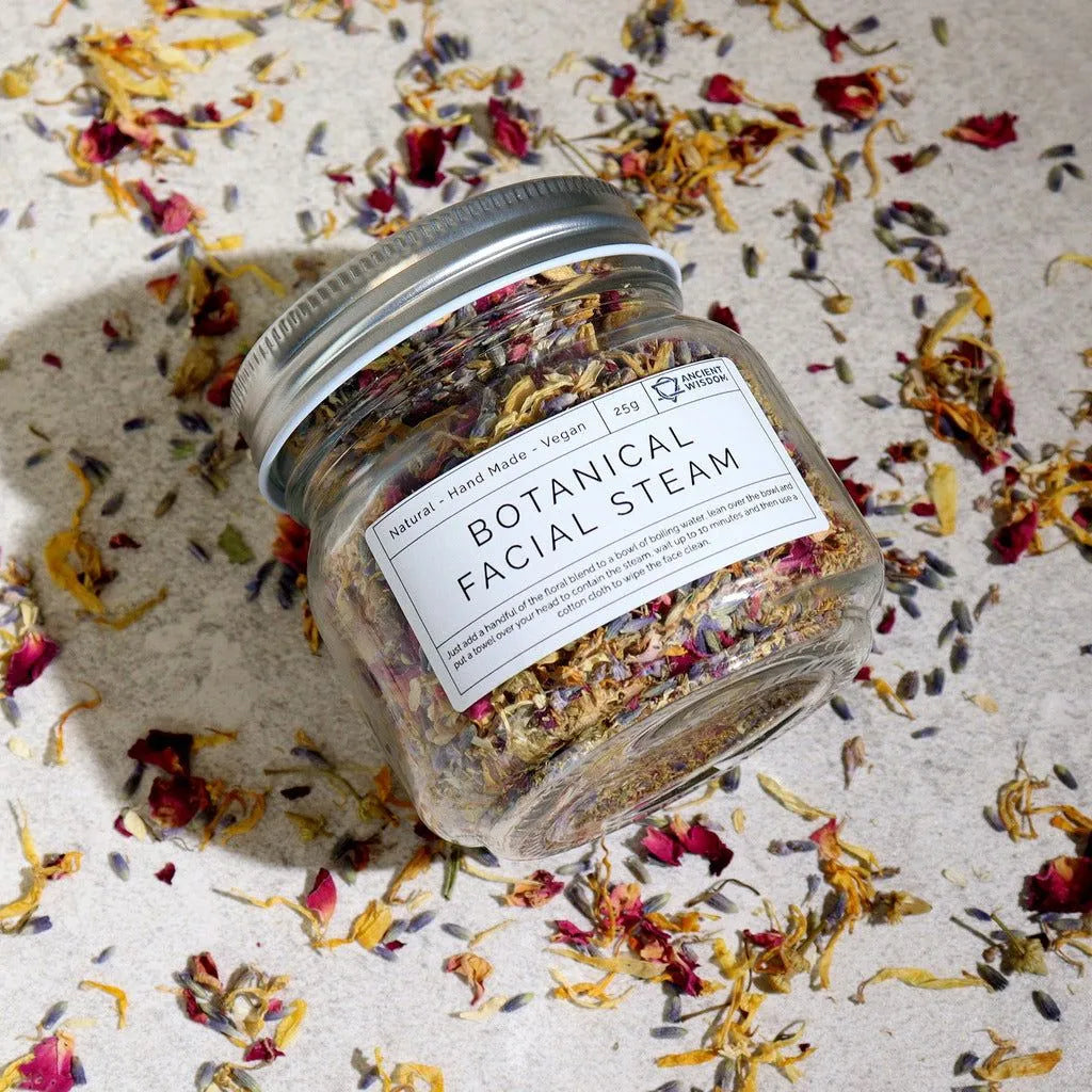 Ancient Wisdom Natural Bath Salts - Floral Bath Soak & Facial Steam Blend - Vegan Friendly Health & Beauty > Personal Care > Cosmetics > Bath & Body > Bath Additives > Bath Salts > Vegan Bath Salts > Natural Bath Salts with Flowers > Floral Bath Soak & Facial Steam Blend emmy-jane-boutique.myshopify.com