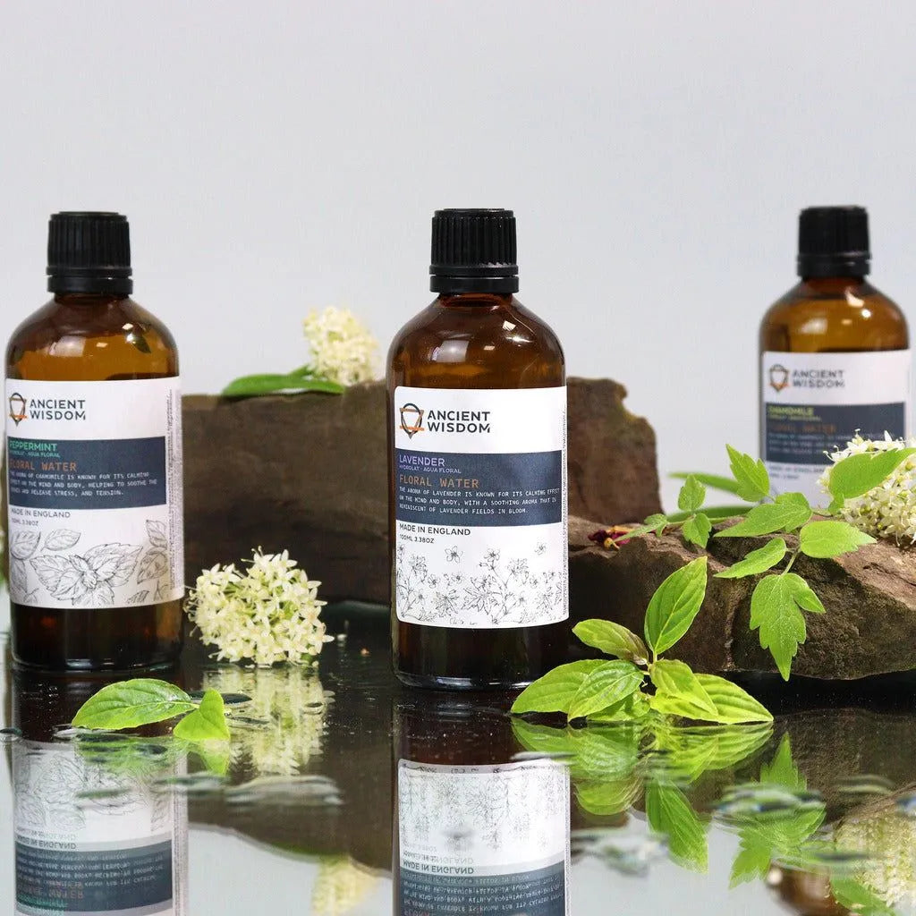 Ancient Wisdom Floral Waters Hydrolates - Eco-Friendly Pure Flower Waters for Skincare Health & Beauty > Personal Care > Cosmetics > Skin Care > Facial Cleansers > Floral Waters Hydrolates > Eco-Friendly Pure Flower Waters for Skincare emmy-jane-boutique.myshopify.com
