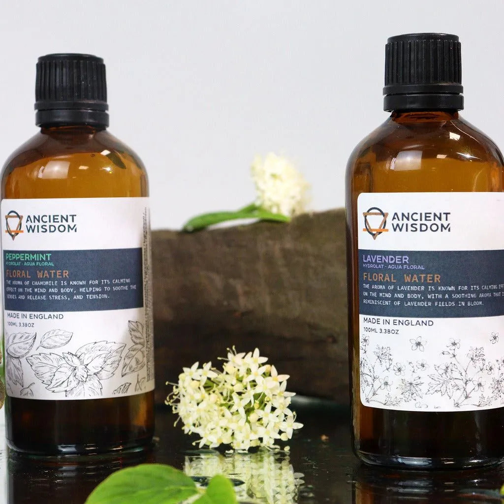 Ancient Wisdom Floral Waters Hydrolates - Eco-Friendly Pure Flower Waters for Skincare Health & Beauty > Personal Care > Cosmetics > Skin Care > Facial Cleansers > Floral Waters Hydrolates > Eco-Friendly Pure Flower Waters for Skincare emmy-jane-boutique.myshopify.com