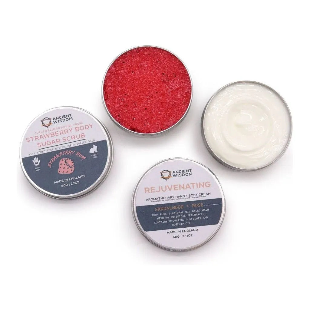 Ancient Wisdom Natural Gift Set - Self-Care Kit - Mindfulness & Serenity - Luxury Home Spa Set Health & Beauty > Personal Care > Cosmetics > Bath & Body Gift Sets > Natural Gift Sets emmy-jane-boutique.myshopify.com