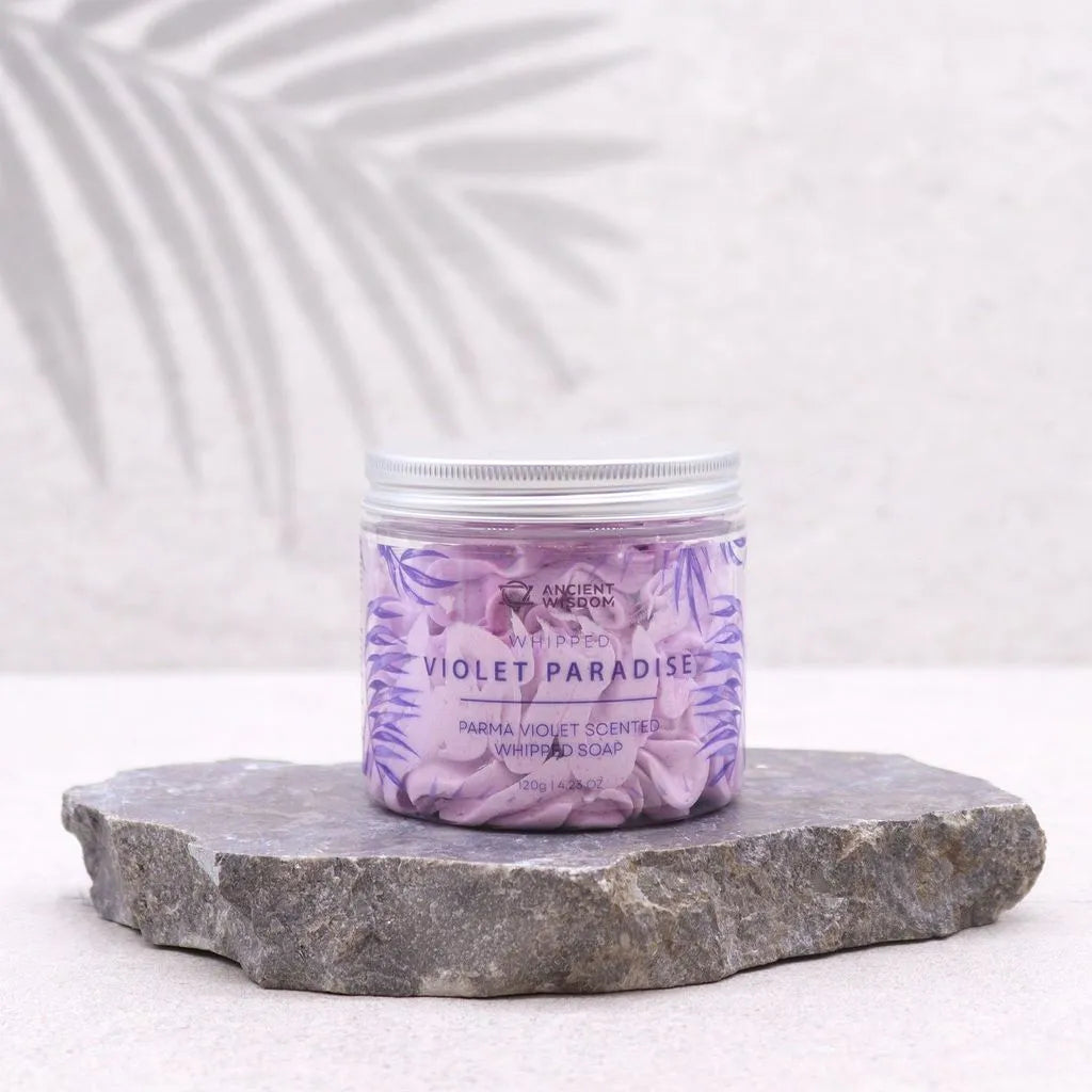 Ancient Wisdom Whipped Cream Soap - Vegan Friendly - SLS & Paraben Free - UK Made Health & Beauty > Personal Care > Cosmetics > Bath & Body > Body Wash > Whipped Cream Soap emmy-jane-boutique.myshopify.com