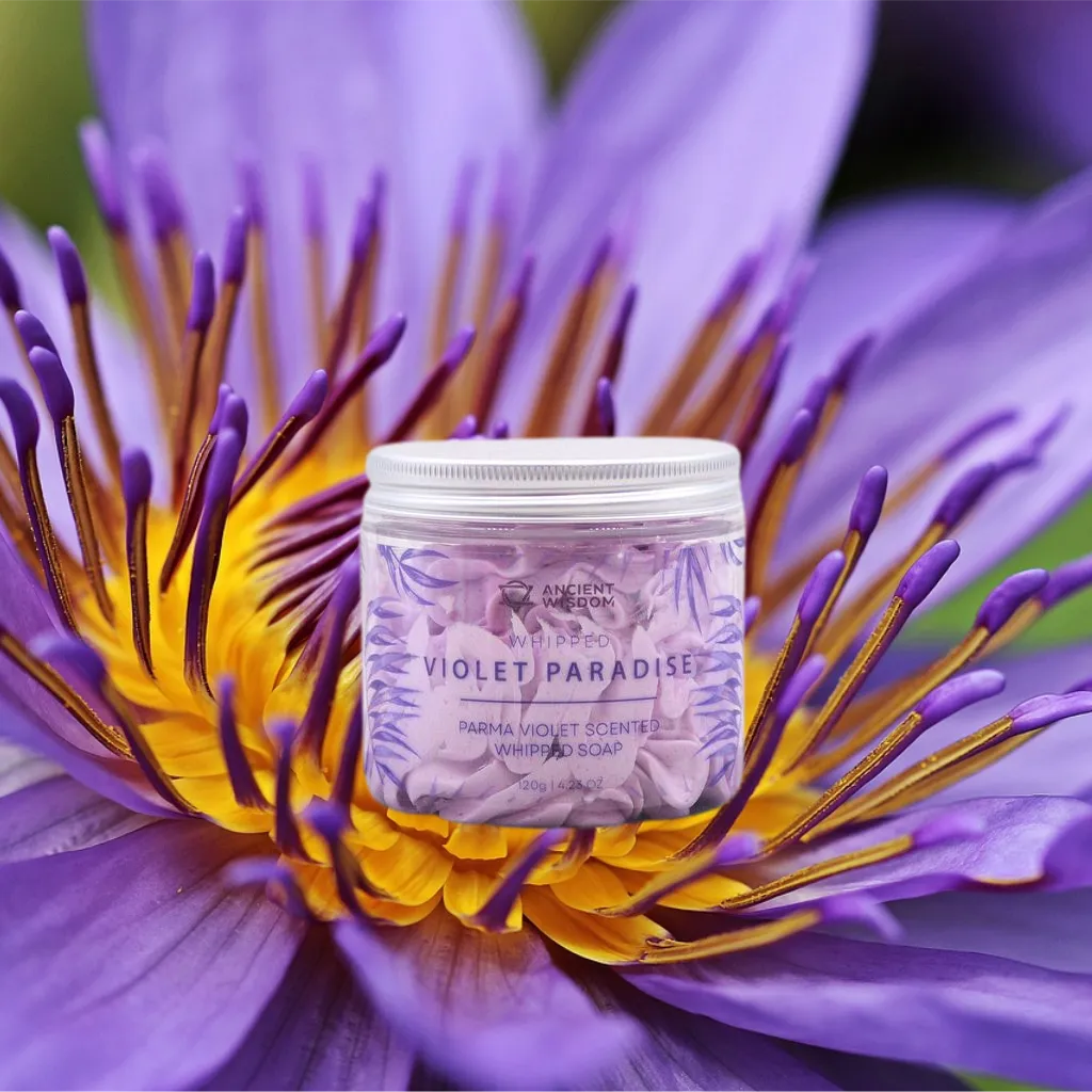 Ancient Wisdom Whipped Cream Soap - Vegan Friendly - SLS & Paraben Free - UK Made Health & Beauty > Personal Care > Cosmetics > Bath & Body > Body Wash > Whipped Cream Soap emmy-jane-boutique.myshopify.com