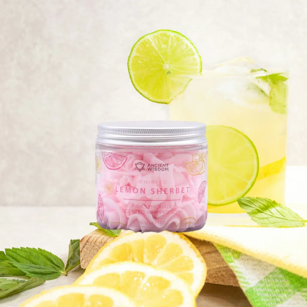 Ancient Wisdom Whipped Cream Soap - Vegan Friendly - SLS & Paraben Free - UK Made Health & Beauty > Personal Care > Cosmetics > Bath & Body > Body Wash > Whipped Cream Soap emmy-jane-boutique.myshopify.com