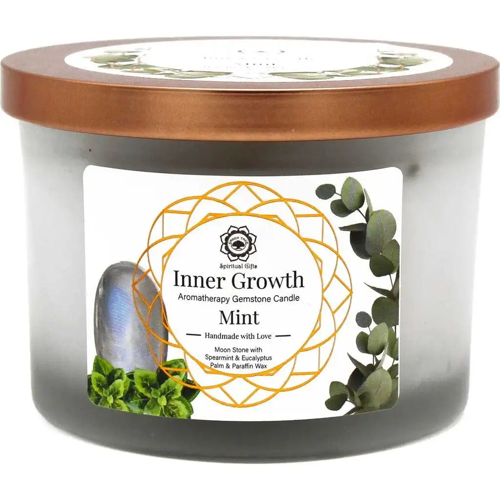 Emmy Jane Handmade Botanical Gemstone Candles - Wood Wick Long Burning Home & Garden > Decor > Home Fragrances > Candles > Gemstone Candles > Organic Wood Wick Candles emmy-jane-boutique.myshopify.com