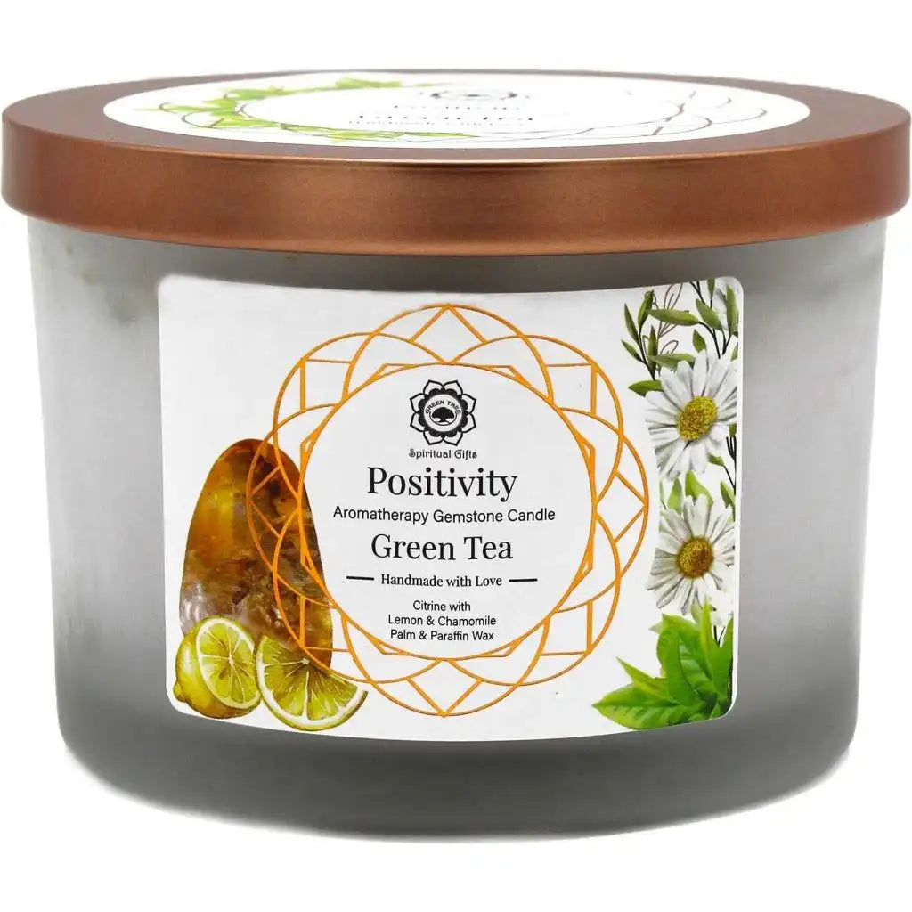 Emmy Jane Handmade Botanical Gemstone Candles - Wood Wick Long Burning Home & Garden > Decor > Home Fragrances > Candles > Gemstone Candles > Organic Wood Wick Candles emmy-jane-boutique.myshopify.com