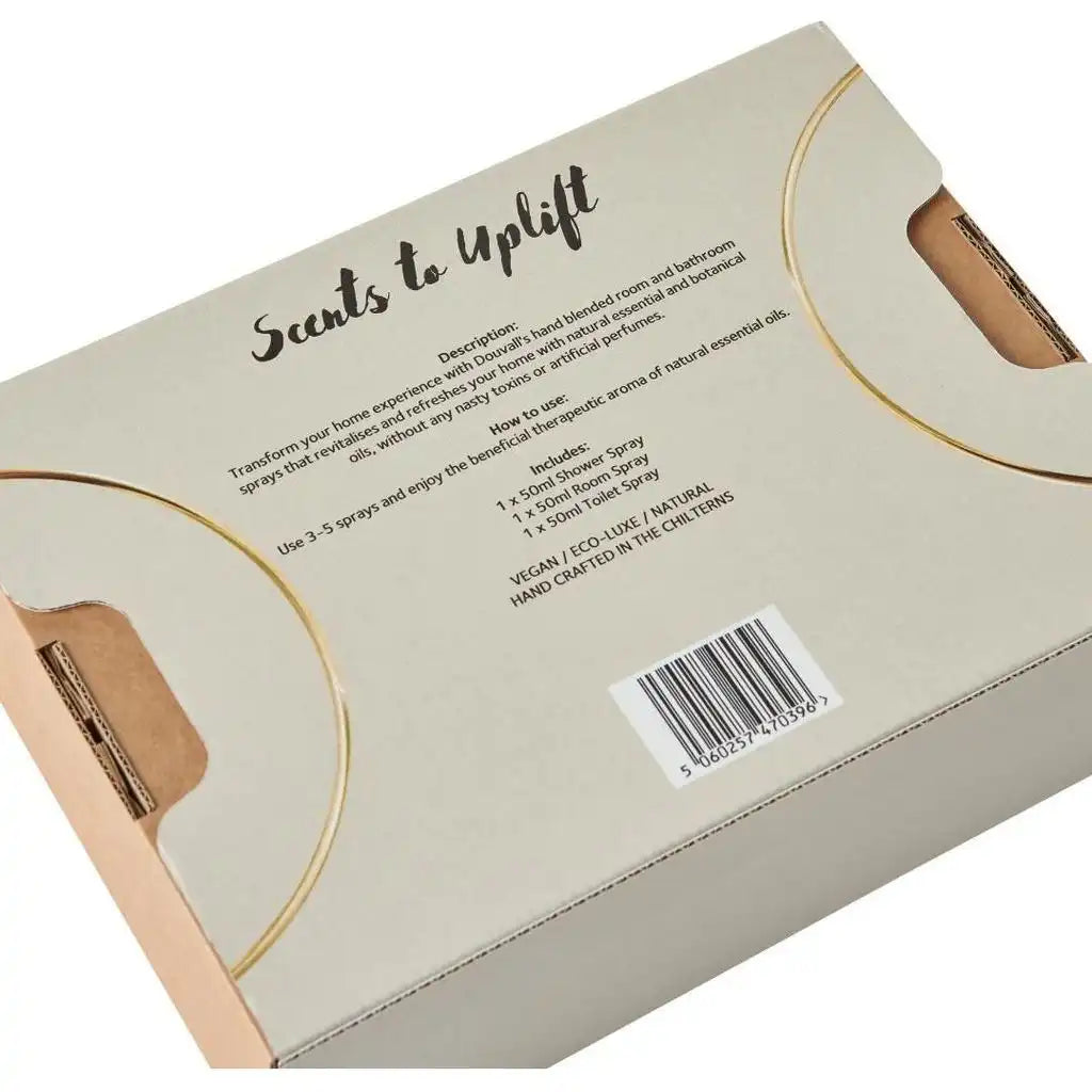 Douvalls Beauty Shower Spray - Scents to Uplift - Natural Room Spray Gift set Home & Garden > Decor > Home Fragrances > Fragrance Oil > Natural Room Spray Gift Sets emmy-jane-boutique.myshopify.com