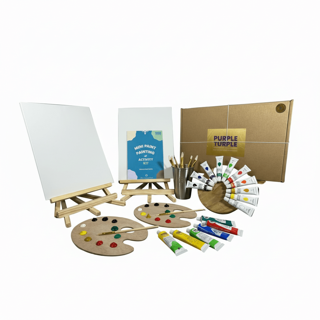 Canvas Painting Kit for Couples and Creative Date Nights