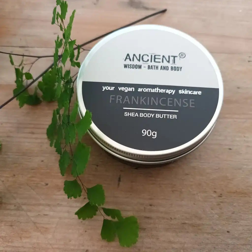Ancient Wisdom Ancient Wisdom - Natural Aromatherapy Shea Body Butter - 90g - Vegan Friendly Health & Beauty > Personal Care > Cosmetics > Skin Care > Lotion & Moisturizer > Body Butter > Vegan Body Butter > Natural Aromatherapy Shea Body Butter emmy-jane-boutique.myshopify.com