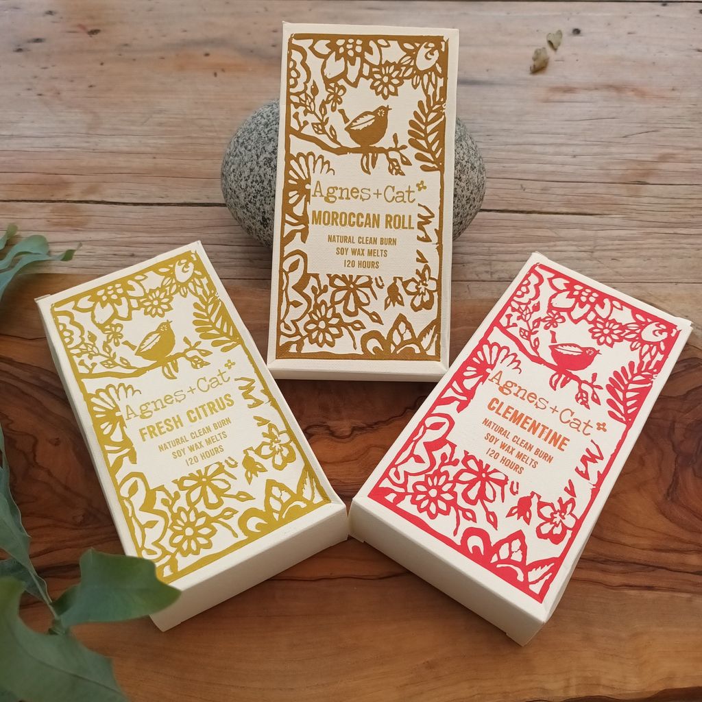 Emmy Jane Boutique Agnes and Cat - Natural Soy Wax Melts - Plastic Free & Vegan