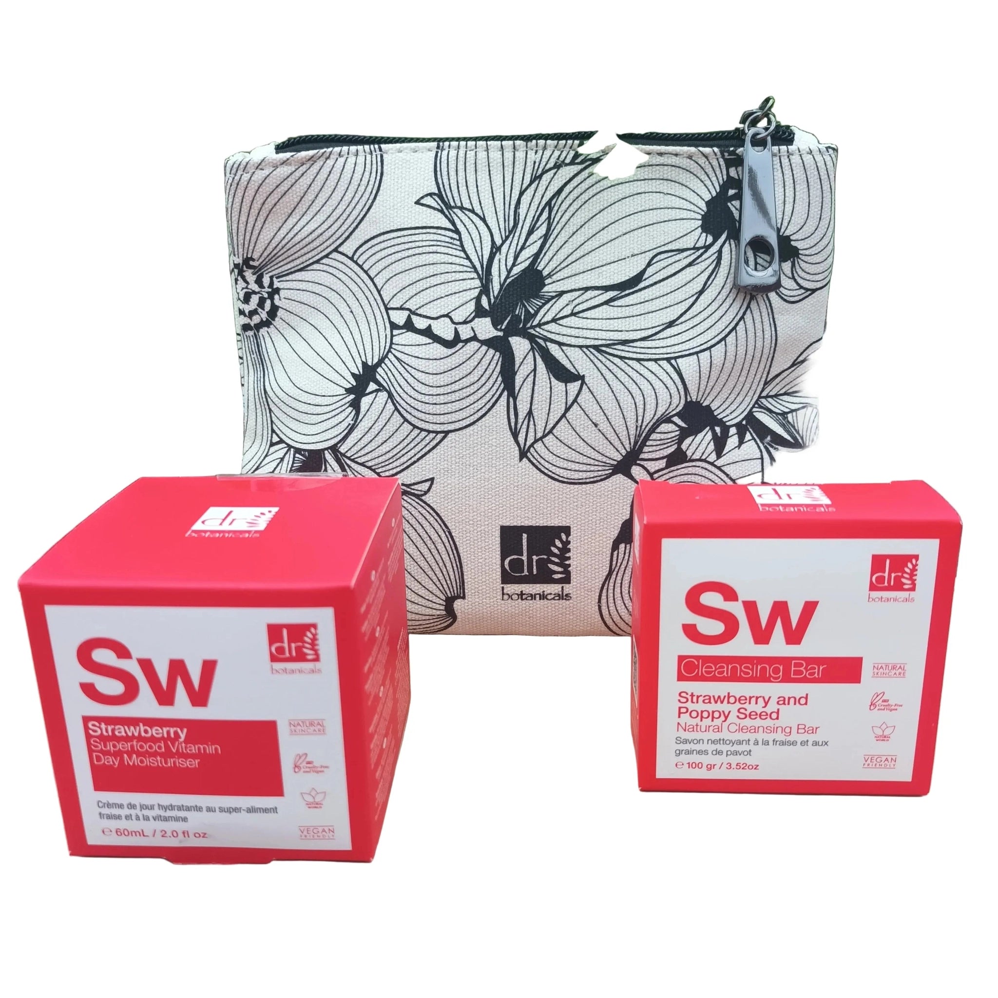 Dr Botanicals Dr Botanicals Vegan Skincare Gift Set Apothecary Strawberry Health & Beauty > Personal Care > Cosmetics > Skincare > Lotions & Moisturisers > Dr Botanicals Vegan Skincare Gift Set Apothecary Strawberry emmy-jane-boutique.myshopify.com