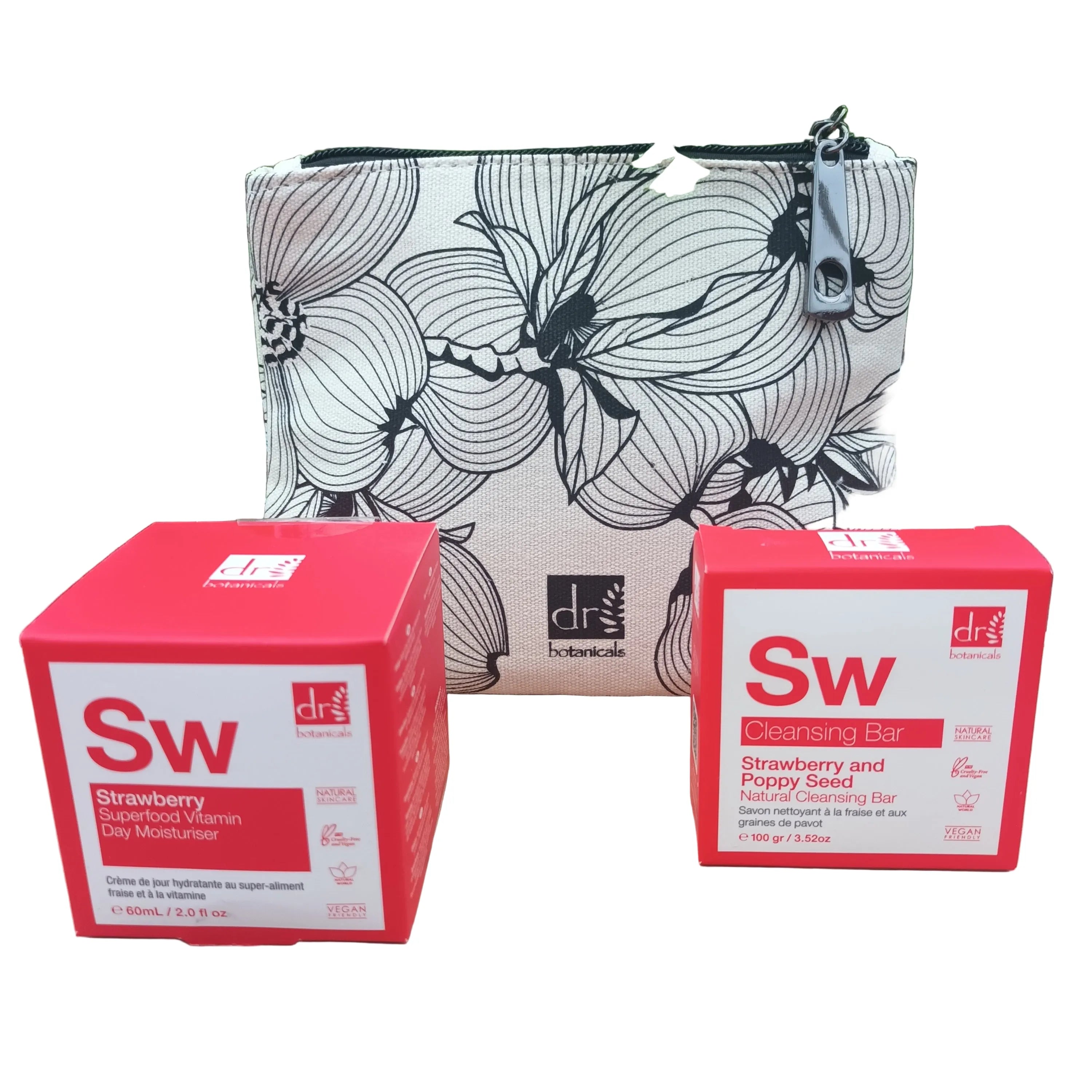 Dr Botanicals Dr Botanicals Vegan Skincare Gift Set Apothecary Strawberry Health & Beauty > Personal Care > Cosmetics > Skincare > Lotions & Moisturisers > Dr Botanicals Vegan Skincare Gift Set Apothecary Strawberry emmy-jane-boutique.myshopify.com