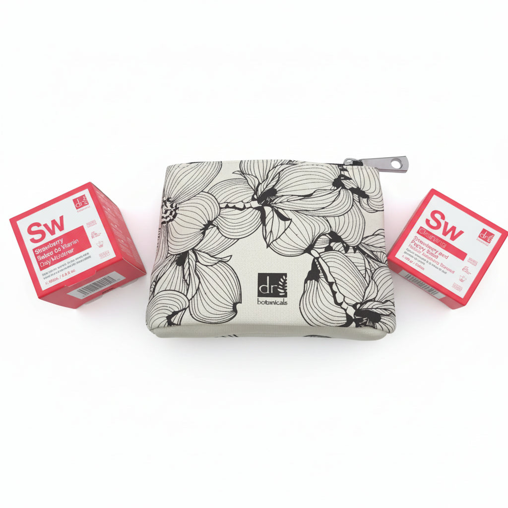 Dr Botanicals Make Up Bag Cosmetic Bag