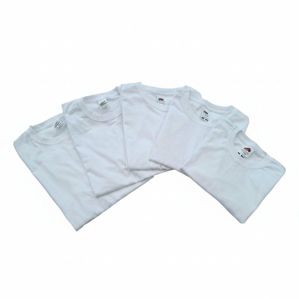 White t-shirts