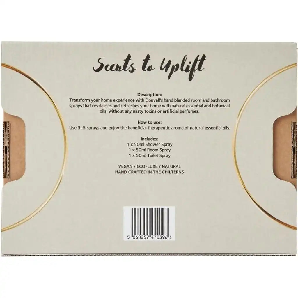 Douvalls Beauty Shower Spray - Scents to Uplift - Natural Room Spray Gift set Home & Garden > Decor > Home Fragrances > Fragrance Oil > Natural Room Spray Gift Sets emmy-jane-boutique.myshopify.com