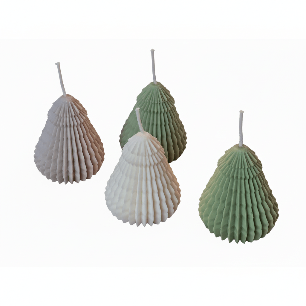 christmas tree shape candle