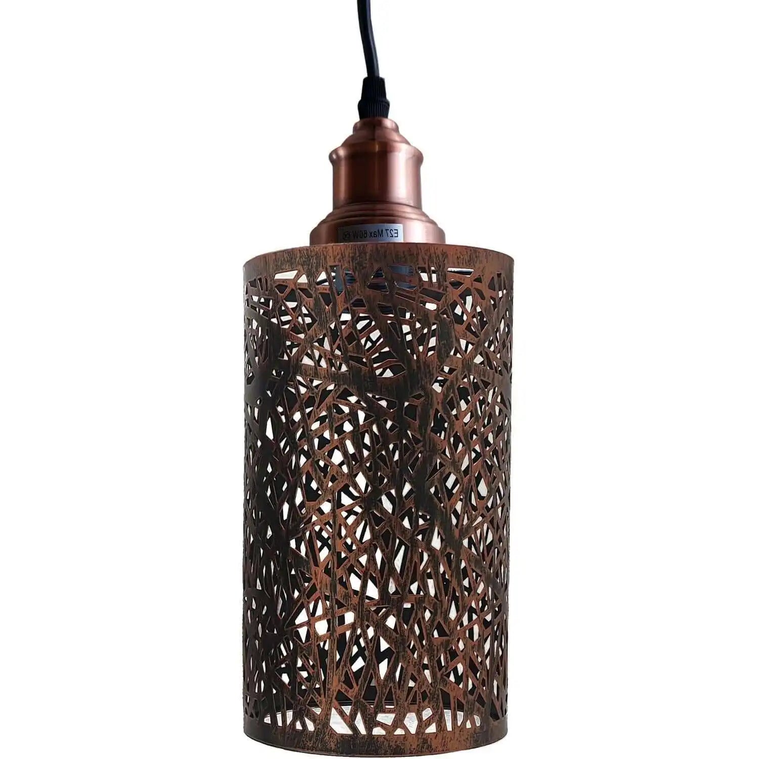 LEDSone Modern Metal Cage Pendant Light with Adjustable Cable Home & Garden > Lighting > Lighting Fixtures > Ceiling Light Fixtures > Ceiling Lights > Metal Ceiling Lights > Pendant Lights emmy-jane-boutique.myshopify.com