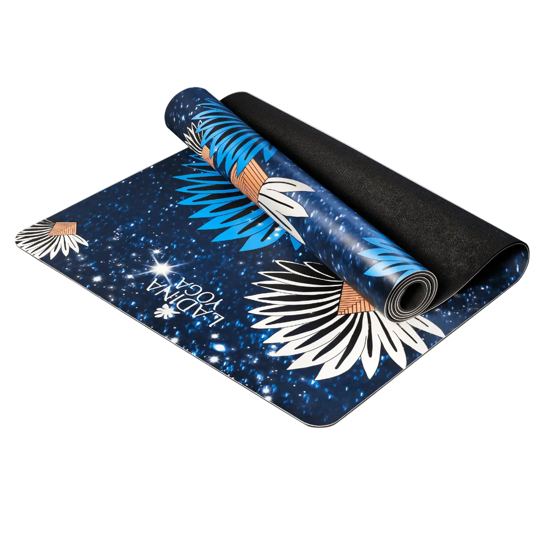 4mm Yoga Mat with High Grip PU Surface