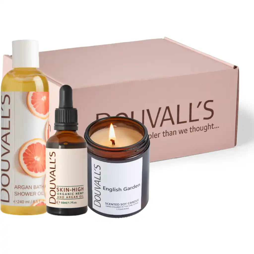 Douvalls Beauty Argan Glow Beauty Box (Three products) Gift Sets emmy-jane-boutique.myshopify.com