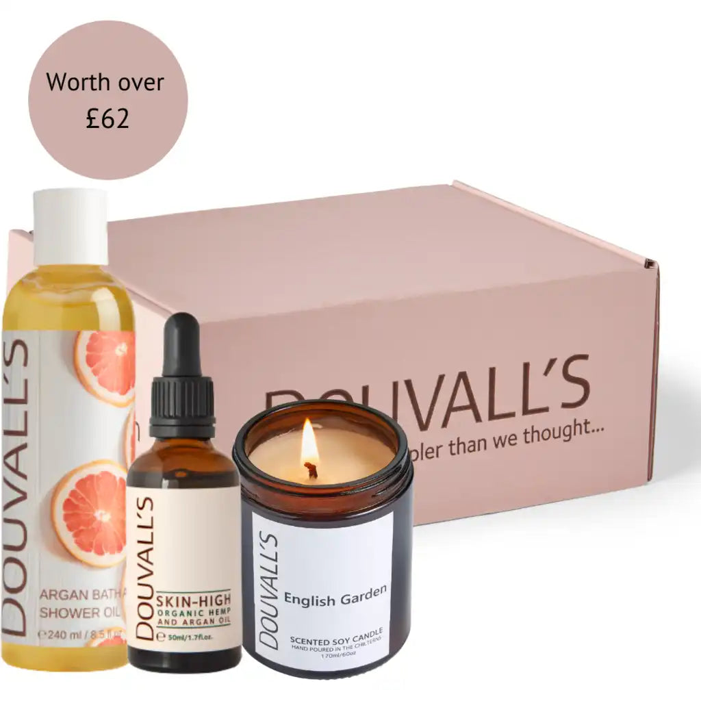 Douvalls Beauty Argan Glow Beauty Box (Three products) Gift Sets emmy-jane-boutique.myshopify.com