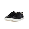 LB Black Apple Leather Sneakers for Women-1