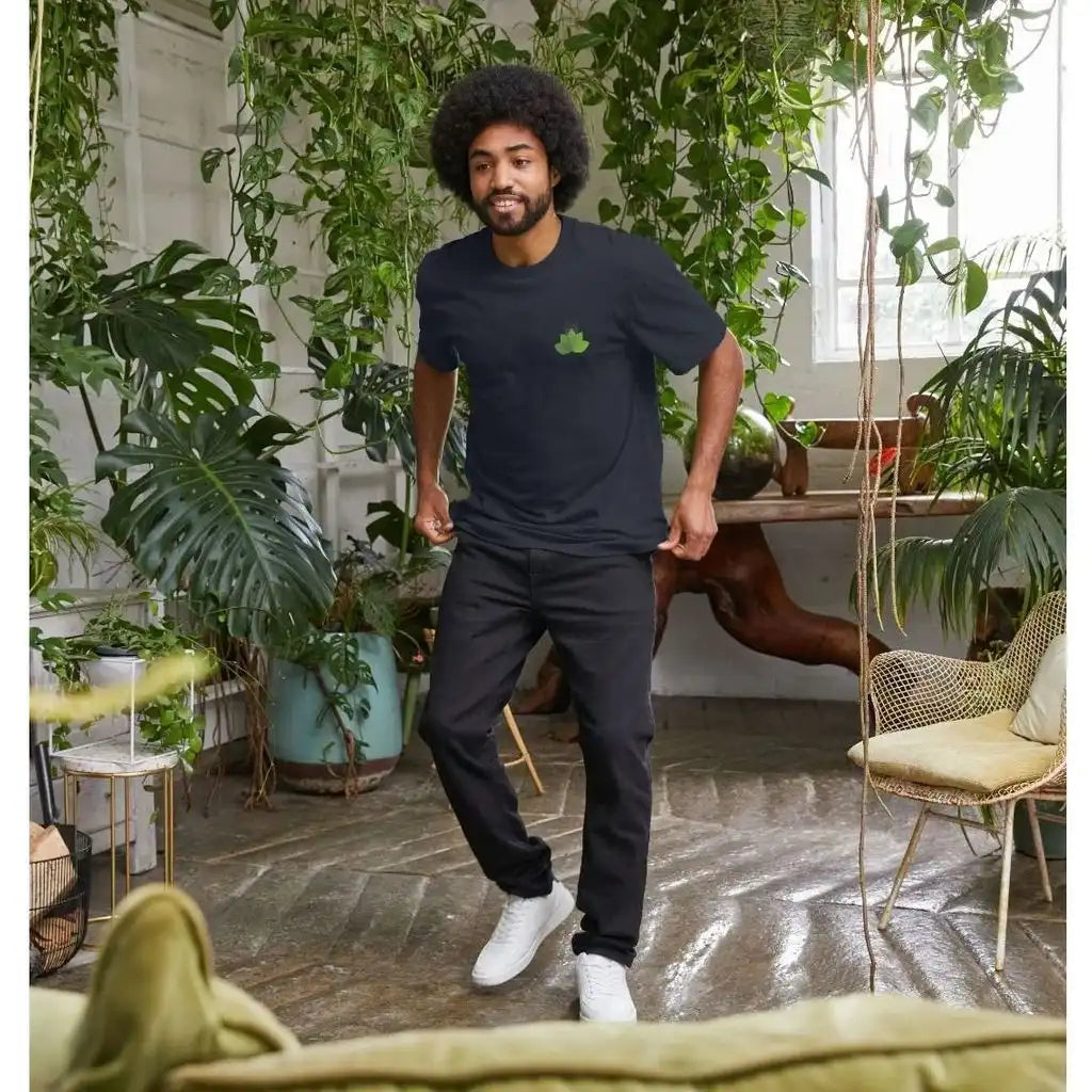 EjB EjB Logo - Mens Organic Cotton  Eco Tee - Eco-Friendly UK Cotton T-Shirt Apparel & Accessories > Clothing > Shirts & Tops > Mens Cotton T-Shirts > Eco-friendly T-Shirts > Organic Cotton T-Shirts emmy-jane-boutique.myshopify.com