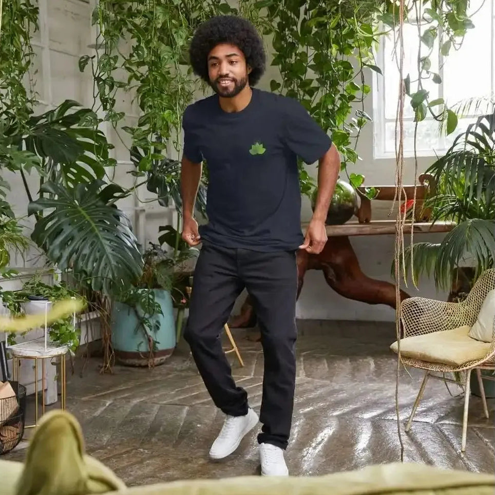 EjB Logo - Mens Organic Cotton Eco Tee - Eco-Friendly UK Cotton T-Shirt