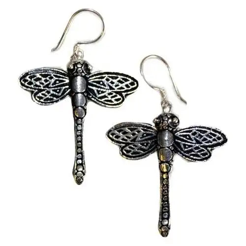 Emmy Jane Silver Earrings - Dragonflies -925 Sterling Silver - Made in Thailand Apparel & Accessories > Jewelry > Womens Earrings > Drop Earrings > Silver Dragonfly Earrings emmy-jane-boutique.myshopify.com