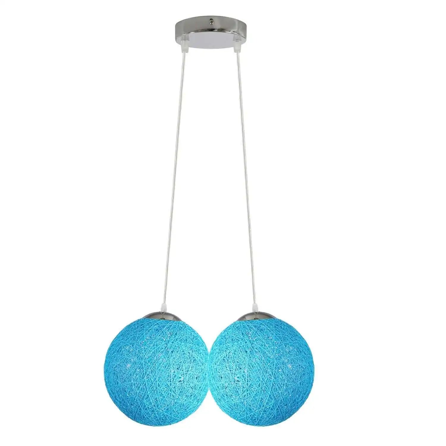 LEDSone Rattan Wicker Globe Pendant Light - 7 Colours Home & Garden > Lighting > Lighting Fixtures > Ceiling Light Fixtures > Bamboo Ceiling Lights > Rattan Ceiling Lights > Pendant Lights > Bamboo Lights emmy-jane-boutique.myshopify.com