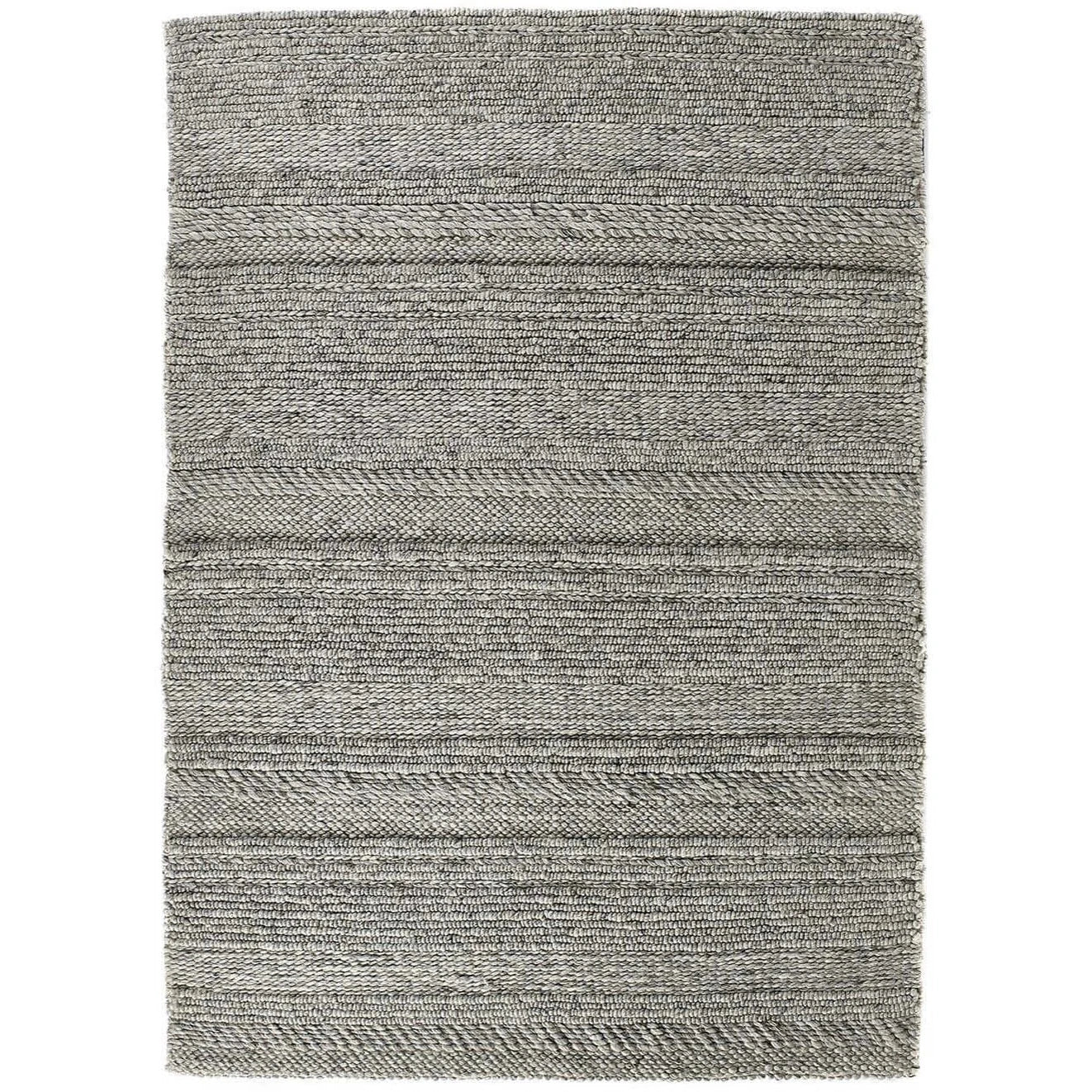 The Rugs Handwoven Rug - Chunky Natural Grey Knitted Rug Pure Wool Home & Garden > Decor > Rugs > Pure Wool Rugs > Handmade Indian Rugs > Sustainable Rugs > Luxury Indian Rugs > Eco-Friendly Wool Rugs > Handwoven Rugs > Chunky Natural Grey Knitted Rug emmy-jane-boutique.myshopify.com