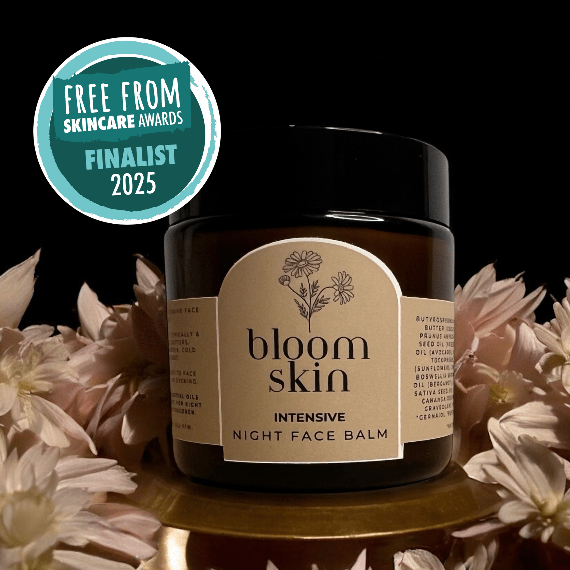 Bloom Skin Night Time Skincare Product Care Set